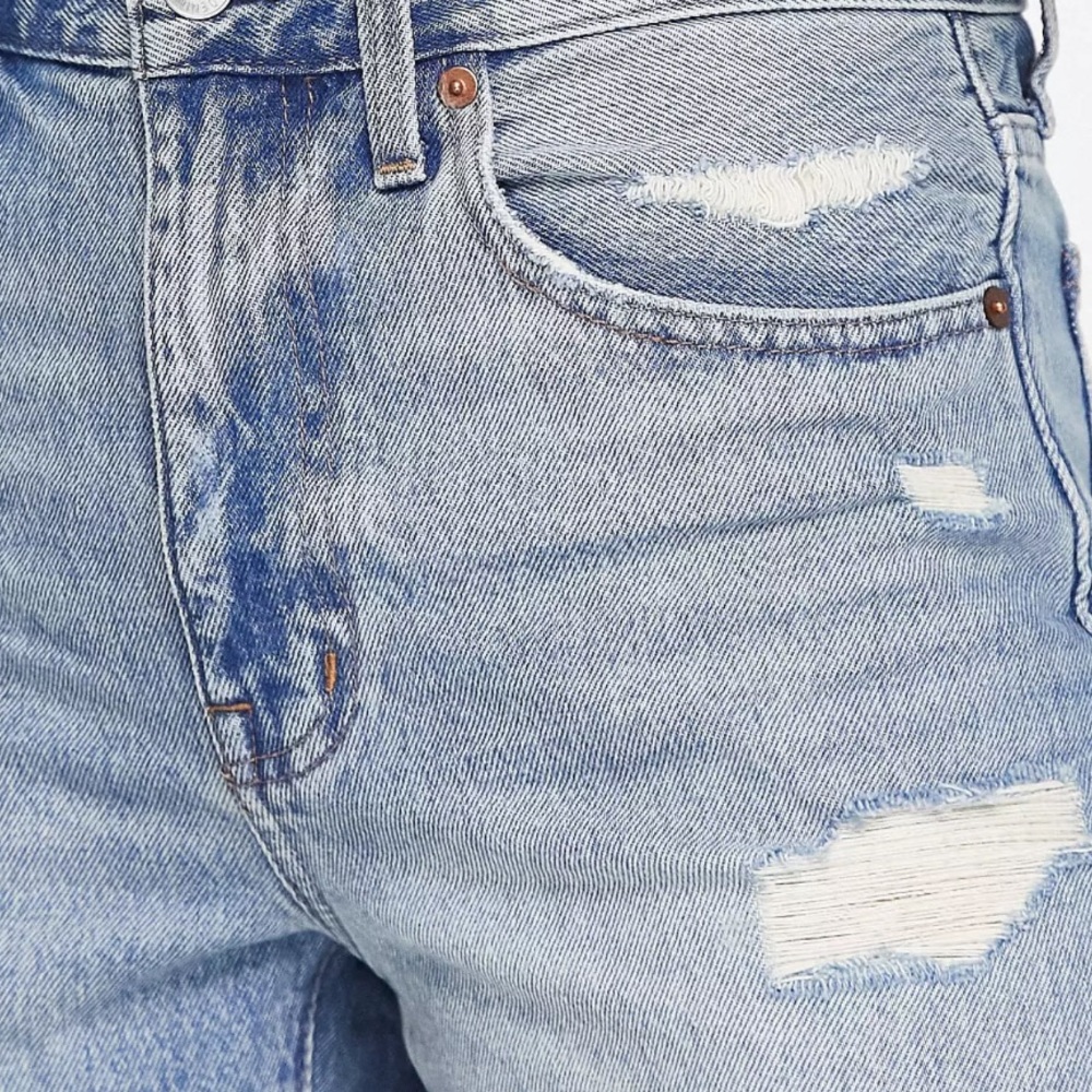 Madewell relaxed Denim shorts. Worn 2x size 30. - Picture 5 of 12